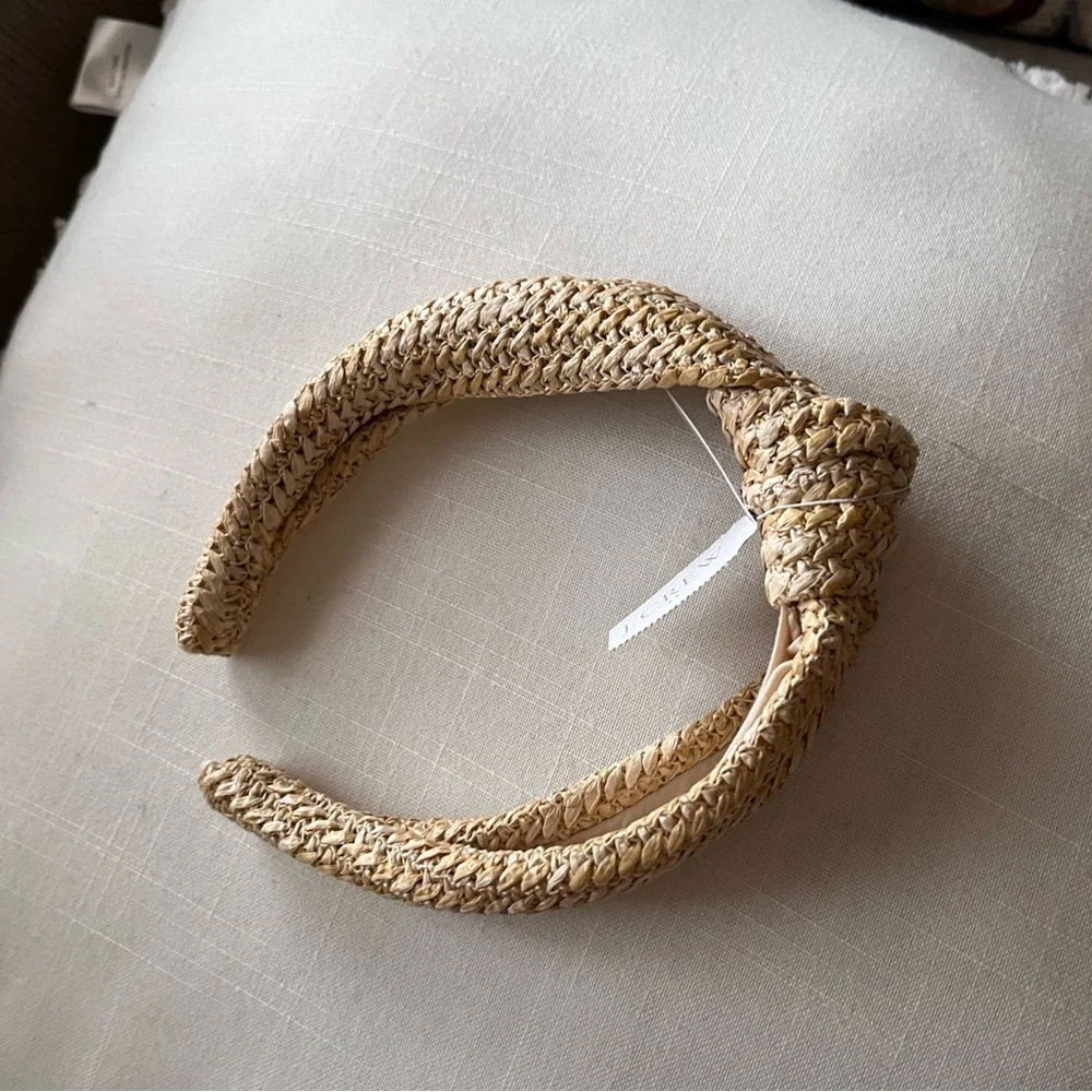 Natural Woven Knotted Headband